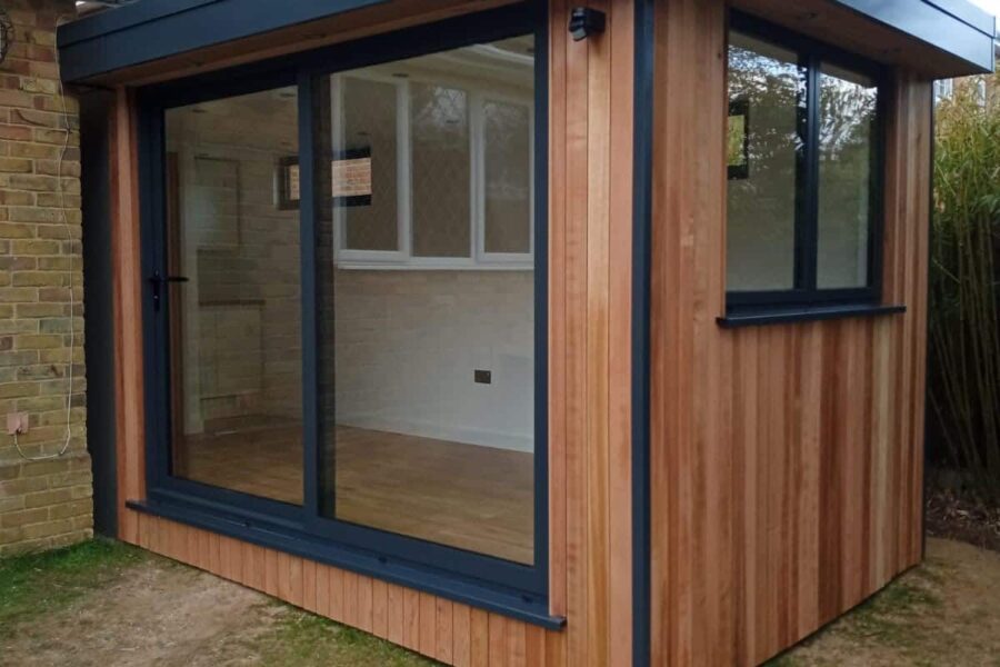 Garden home office in Meopham, Kent